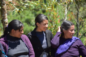 Mujeres desplazadas de Banavil
